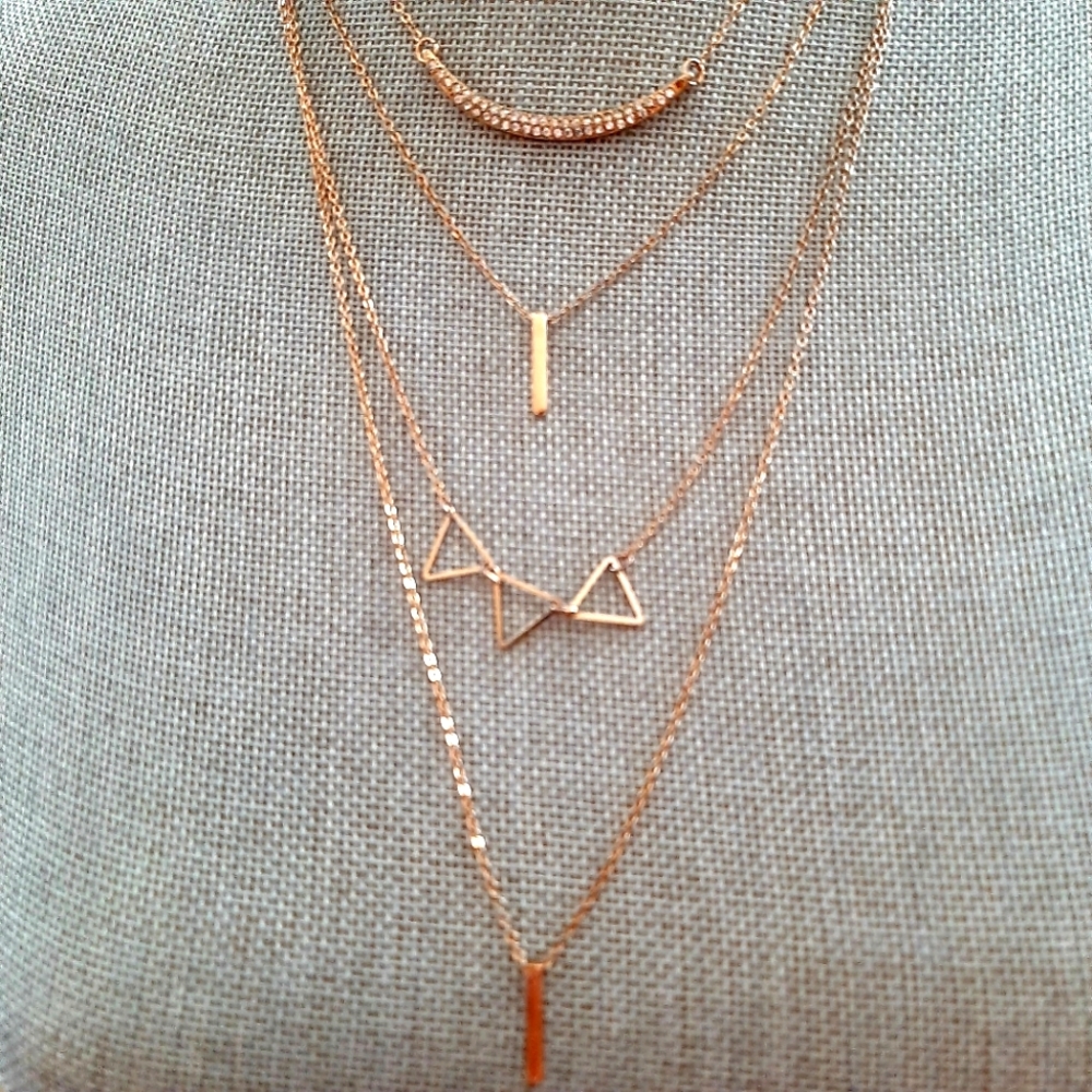 Multi Layer Gold Necklace
